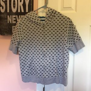 Aerie Short Sleeve Hoodie